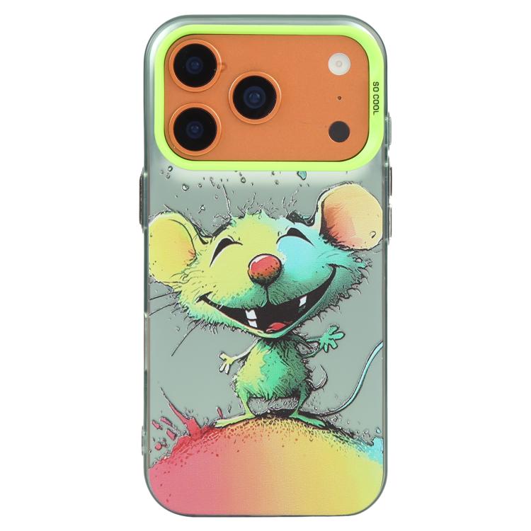 Animal Pattern Oil Painting Series PC + TPU Phone Case, For iPhone 17 Pro