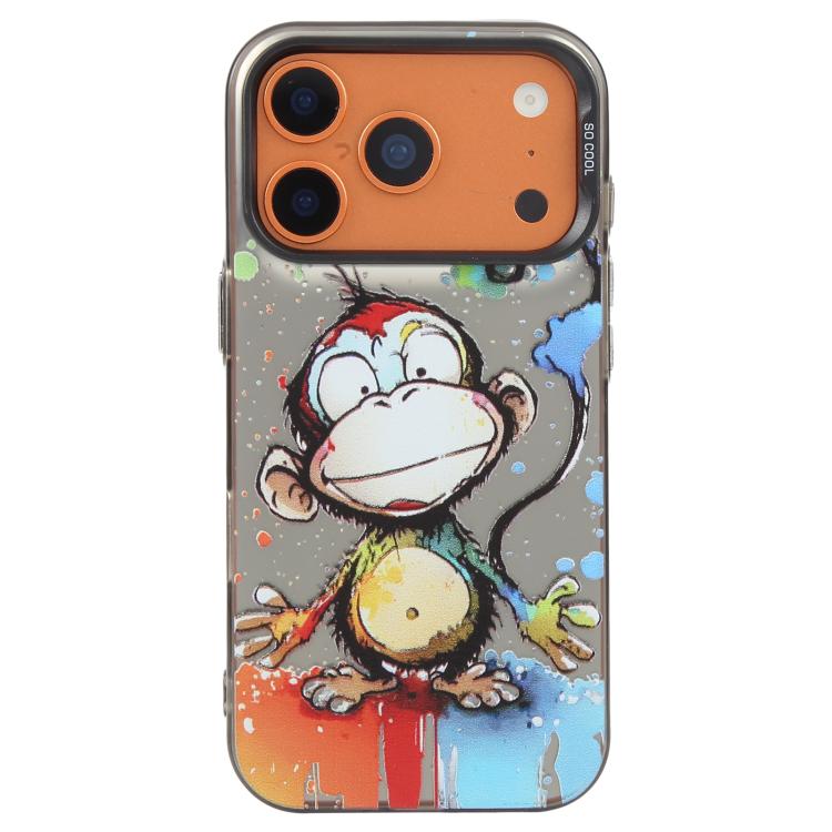 Animal Pattern Oil Painting Series PC + TPU Phone Case, For iPhone 17 Pro