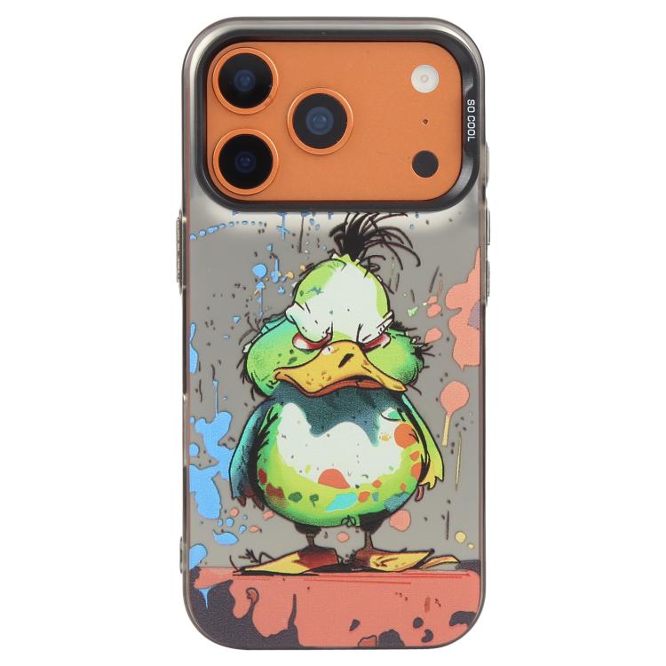 Animal Pattern Oil Painting Series PC + TPU Phone Case, For iPhone 17 Pro