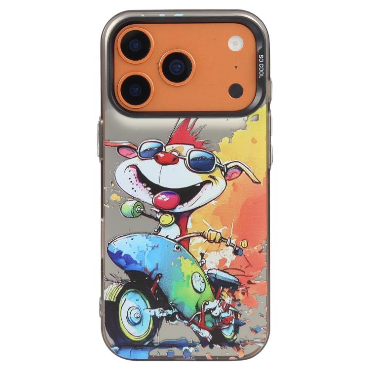 Animal Pattern Oil Painting Series PC + TPU Phone Case, For iPhone 17 Pro
