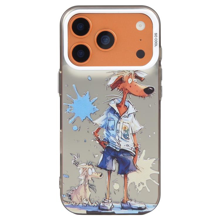 Animal Pattern Oil Painting Series PC + TPU Phone Case, For iPhone 17 Pro