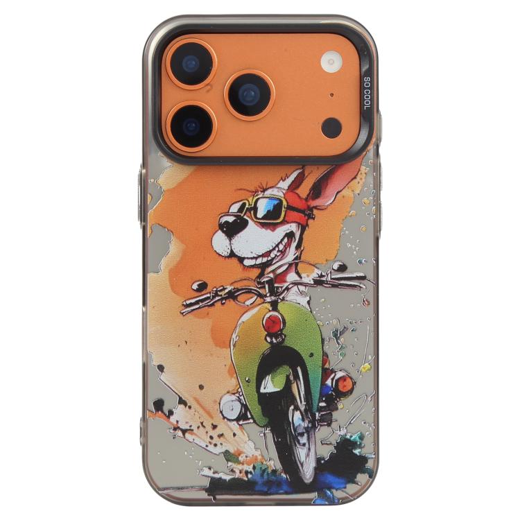 Animal Pattern Oil Painting Series PC + TPU Phone Case, For iPhone 17 Pro