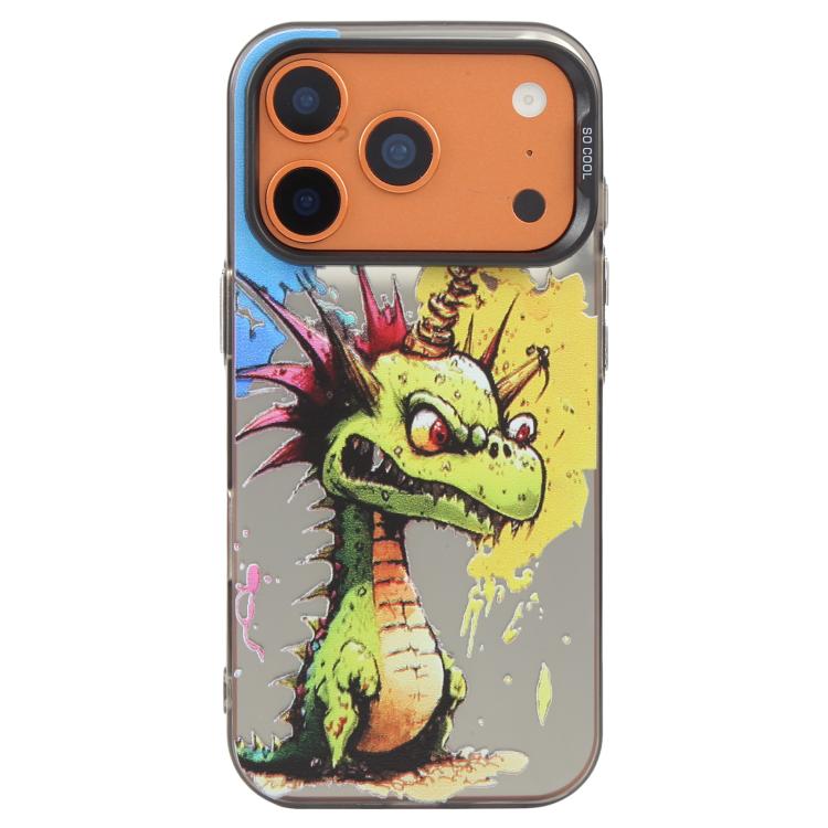 Animal Pattern Oil Painting Series PC + TPU Phone Case, For iPhone 17 Pro Max
