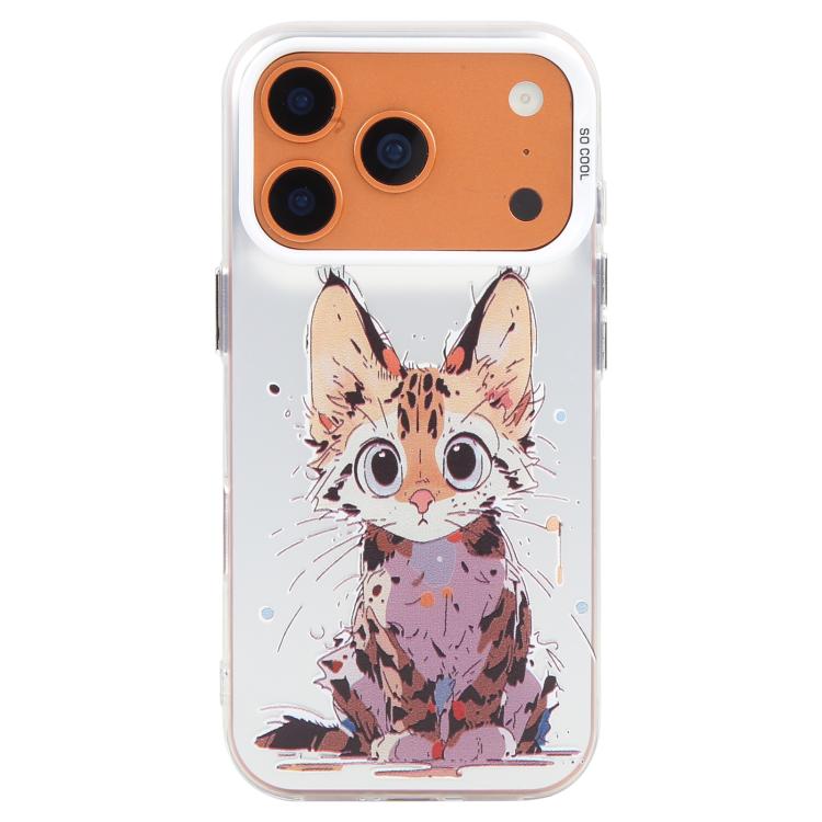 Animal Pattern Oil Painting Series PC + TPU Phone Case, For iPhone 17 Pro Max