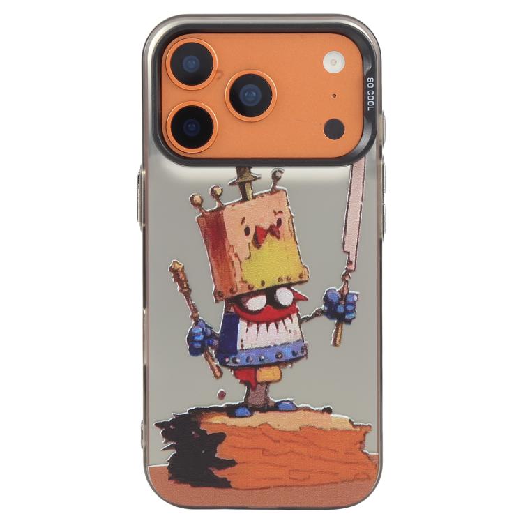 Animal Pattern Oil Painting Series PC + TPU Phone Case, For iPhone 17 Pro Max