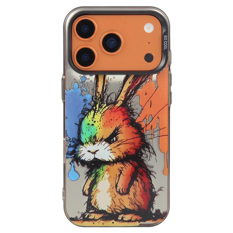 Animal Pattern Oil Painting Series PC + TPU Phone Case, For iPhone 17 Pro Max