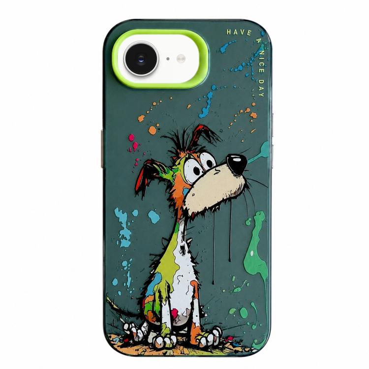 Animal Pattern Oil Painting Series PC + TPU Phone Case, For iPhone 17e / 16e