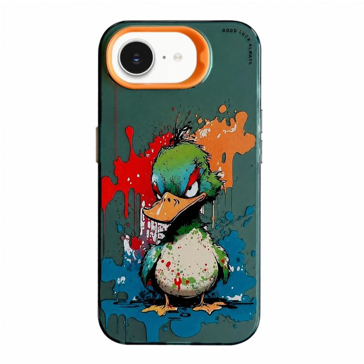 Animal Pattern Oil Painting Series PC + TPU Phone Case, For iPhone 7 / 8 / SE 2020