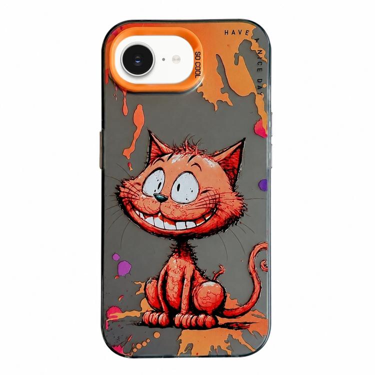 Animal Pattern Oil Painting Series PC + TPU Phone Case, For iPhone 7 / 8 / SE 2020