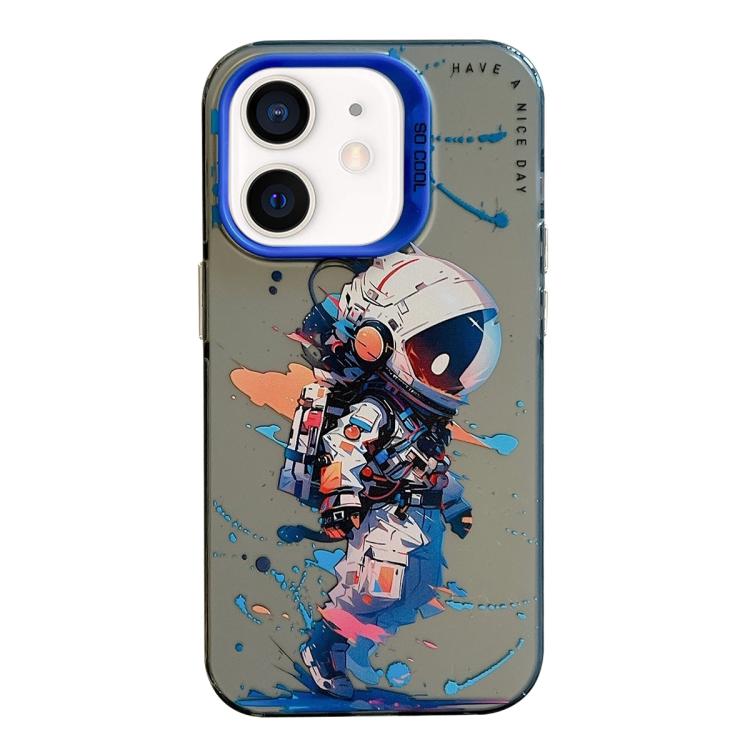 Animal Pattern Oil Painting Series PC + TPU Phone Case, For iPhone 12 mini