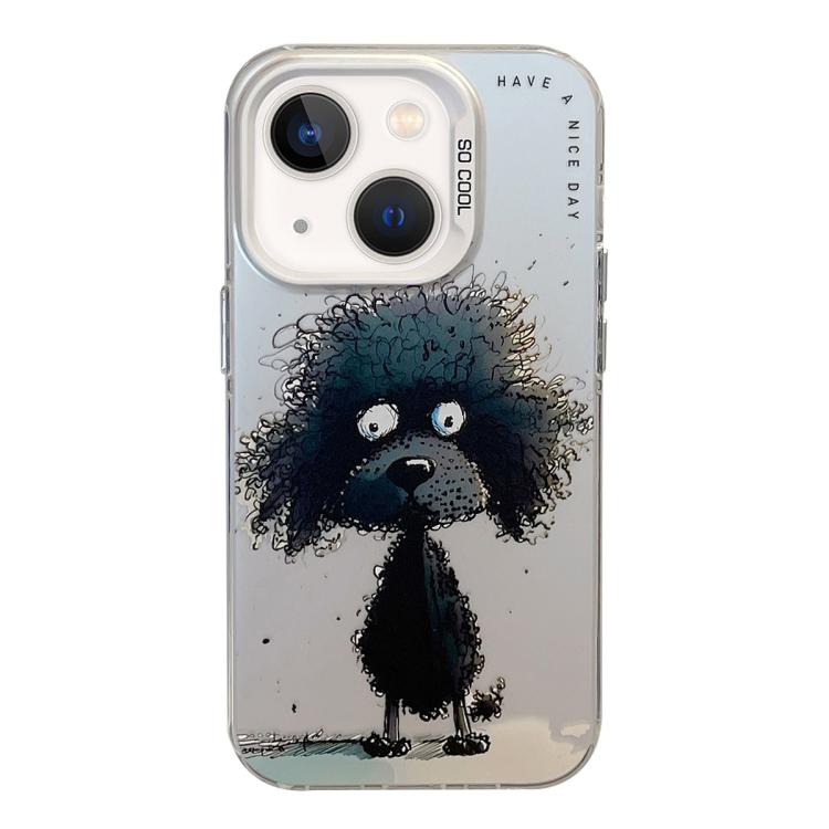 Animal Pattern Oil Painting Series PC + TPU Phone Case, For iPhone 13 mini