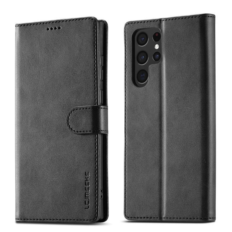 LC.IMEEKE Calf Texture Leather Phone Case, For Samsung Galaxy S24 Ultra 5G, For Samsung Galaxy S23 FE 5G, For Samsung Galaxy S24+ 5G, For Samsung Galaxy S24 5G