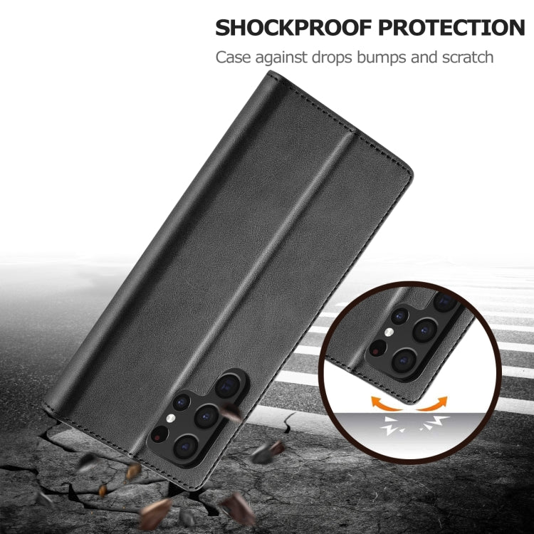 LC.IMEEKE Calf Texture Leather Phone Case, For Samsung Galaxy S24 Ultra 5G, For Samsung Galaxy S23 FE 5G, For Samsung Galaxy S24+ 5G, For Samsung Galaxy S24 5G