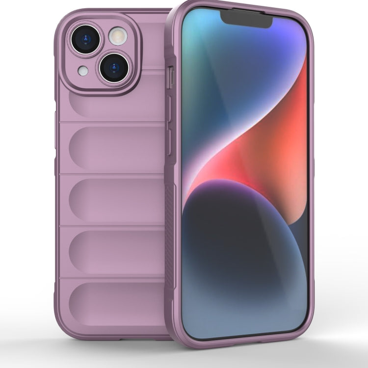 Magic Shield TPU + Flannel Phone Case, For iPhone 15
