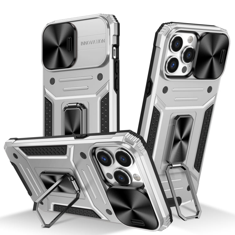 Camshield Robot TPU Hybrid PC Phone Case, For iPhone 13 Pro, For iPhone 13, For iPhone 12 / 12 Pro, For iPhone 12 Pro Max