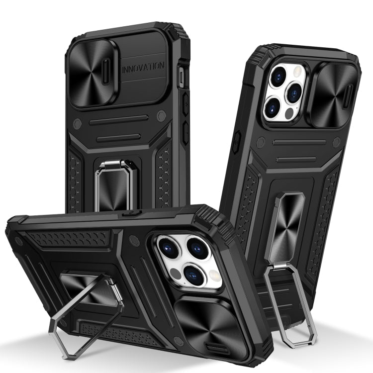 Camshield Robot TPU Hybrid PC Phone Case, For iPhone 13 Pro, For iPhone 13, For iPhone 12 / 12 Pro, For iPhone 12 Pro Max