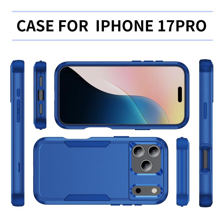 Commuter Shockproof TPU + PC Phone Case, For iPhone 18 Pro / 17 Pro, For iPhone 18 Pro Max / 17 Pro Max