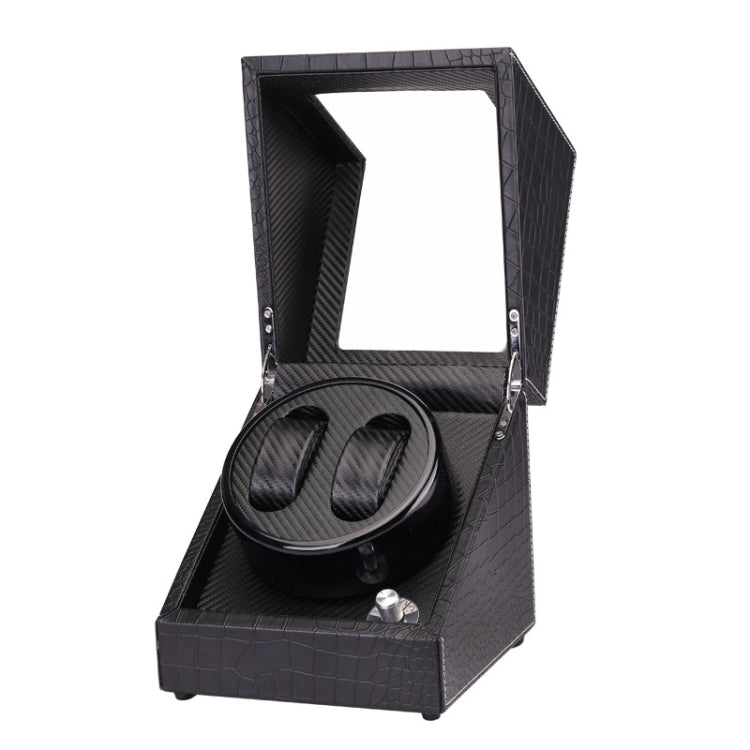 5 Gear Mechanical Automatic Watch Box Electric Motor Watch Shaker, US Plug, 5 Gear, Ostrich Pattern, White, 5 Gear, Crocodile Pattern, White, 5 Gear, Ostrich Pattern, Black, 5 Gear, Crocodile Pattern, Black
