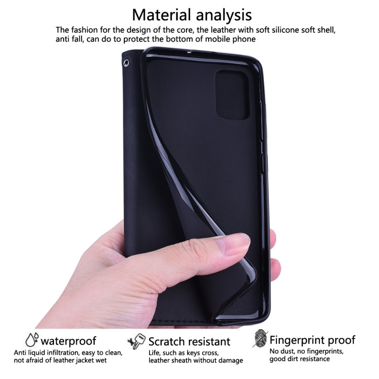 Frosted Business Magnetic Horizontal Flip PU Leather Case with Holder & Card Slot & Lanyard, For iPhone SE 2022 / SE 2020 & 8 & 7, For iPhone 8 Plus & 7 Plus, For iPhone 11 Pro, For iPhone 11