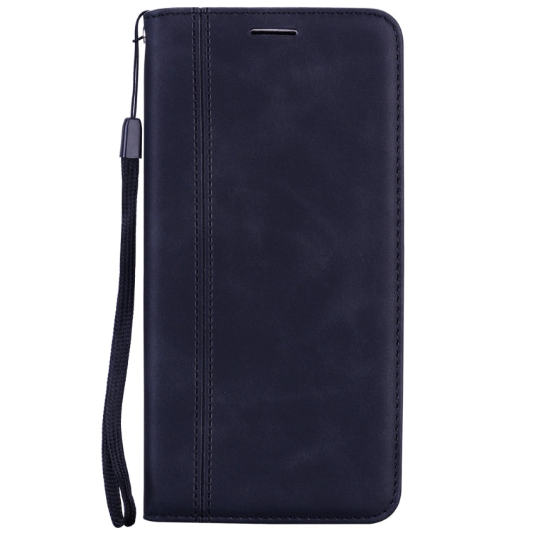 Frosted Business Magnetic Horizontal Flip PU Leather Case with Holder & Card Slot & Lanyard, For iPhone 11 Pro Max, For iPhone XS / X, For iPhone XR, For iPhone XS Max
