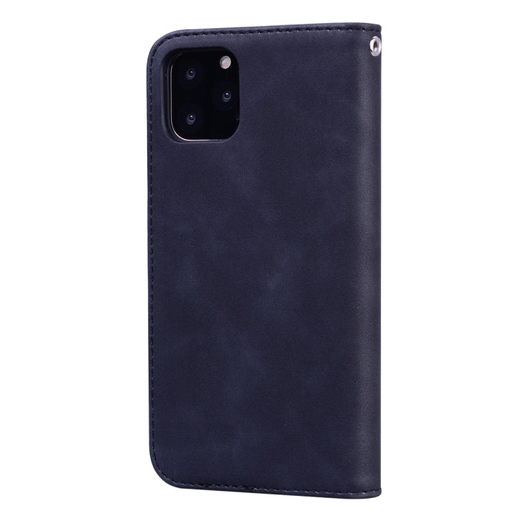 Frosted Business Magnetic Horizontal Flip PU Leather Case with Holder & Card Slot & Lanyard, For iPhone 11 Pro Max, For iPhone XS / X, For iPhone XR, For iPhone XS Max