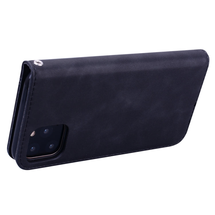 Frosted Business Magnetic Horizontal Flip PU Leather Case with Holder & Card Slot & Lanyard, For iPhone 11 Pro Max, For iPhone XS / X, For iPhone XR, For iPhone XS Max