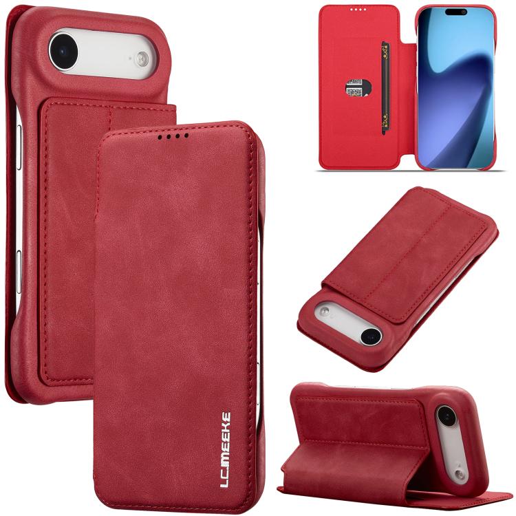 LC.IMEEKE Hon Ancient Series Flip Leather Phone Case, For iPhone 17 Pro Max, For iPhone 17 Pro, For iPhone 17, For iPhone Air