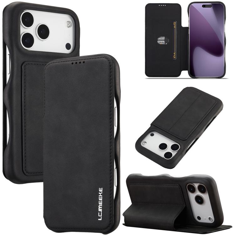 LC.IMEEKE Hon Ancient Series Flip Leather Phone Case, For iPhone 17 Pro Max, For iPhone 17 Pro, For iPhone 17, For iPhone Air