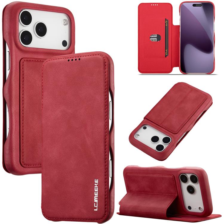LC.IMEEKE Hon Ancient Series Flip Leather Phone Case, For iPhone 17 Pro Max, For iPhone 17 Pro, For iPhone 17, For iPhone Air