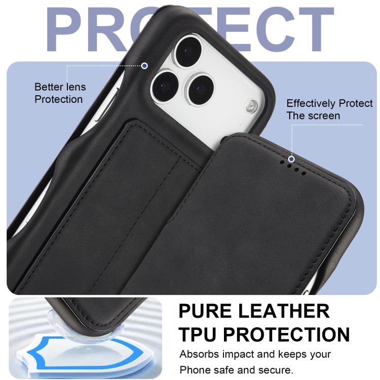 LC.IMEEKE Hon Ancient Series Flip Leather Phone Case, For iPhone 17 Pro Max, For iPhone 17 Pro, For iPhone 17, For iPhone Air