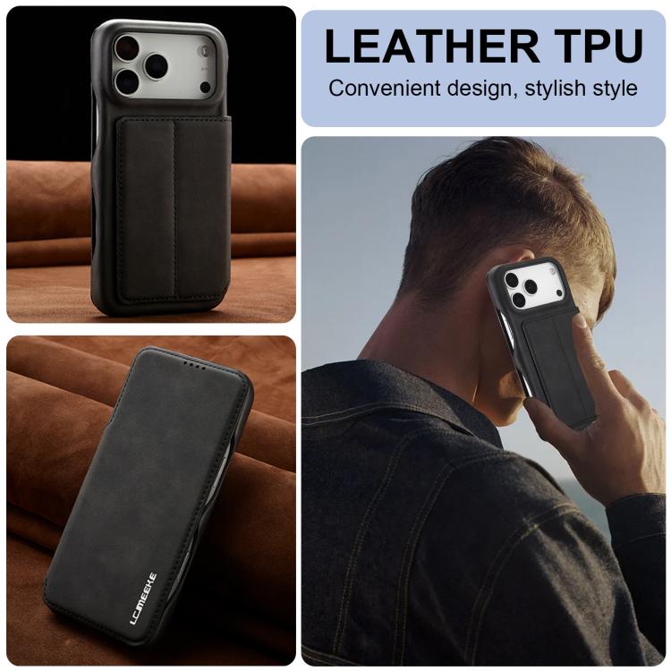 LC.IMEEKE Hon Ancient Series Flip Leather Phone Case, For iPhone 17 Pro Max, For iPhone 17 Pro, For iPhone 17, For iPhone Air