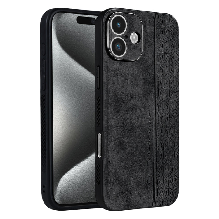 AZNS 3D Embossed Skin Feel Phone Case, For iPhone Air, For iPhone 16 Pro Max, For iPhone 16 Pro, For iPhone 16 Plus