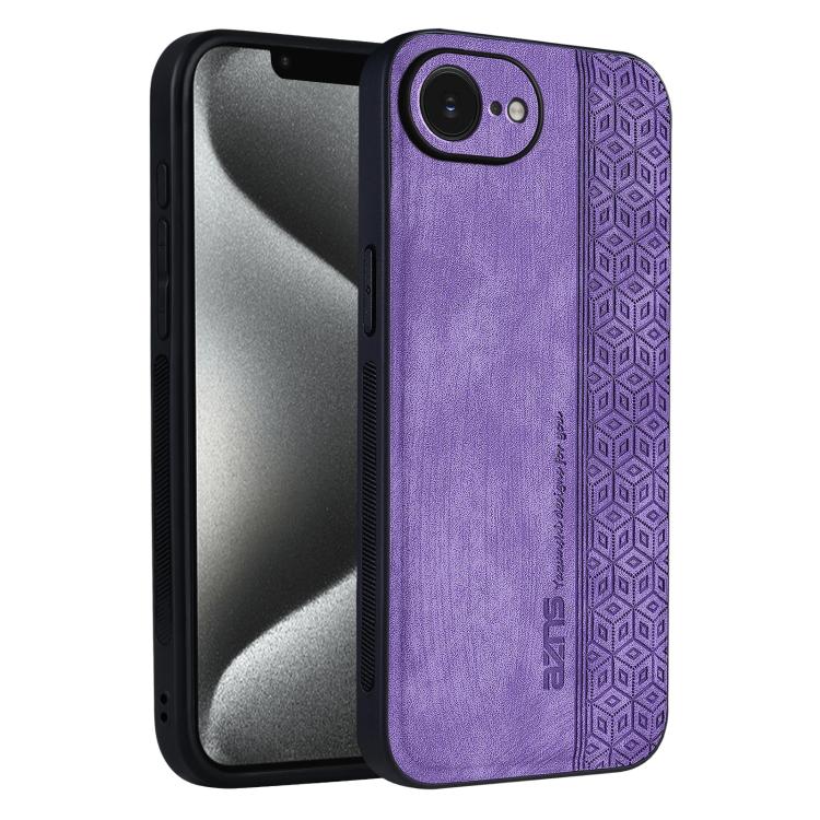 AZNS 3D Embossed Skin Feel Phone Case, For iPhone 16e / 17e, For iPhone 17 Pro Max, For iPhone 17 Pro, For iPhone 17