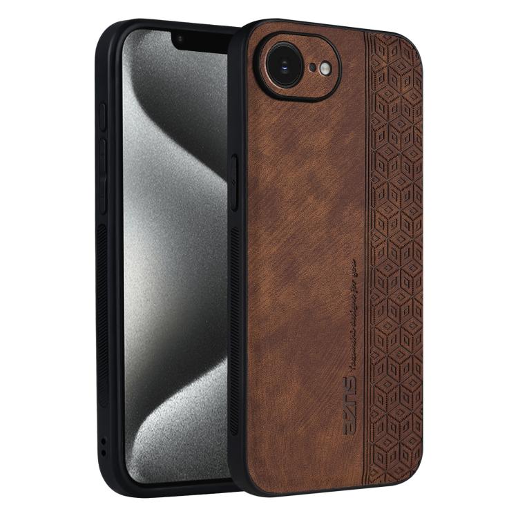 AZNS 3D Embossed Skin Feel Phone Case, For iPhone 16e / 17e, For iPhone 17 Pro Max, For iPhone 17 Pro, For iPhone 17