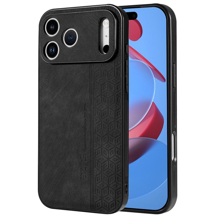 AZNS 3D Embossed Skin Feel Phone Case, For iPhone 16e / 17e, For iPhone 17 Pro Max, For iPhone 17 Pro, For iPhone 17