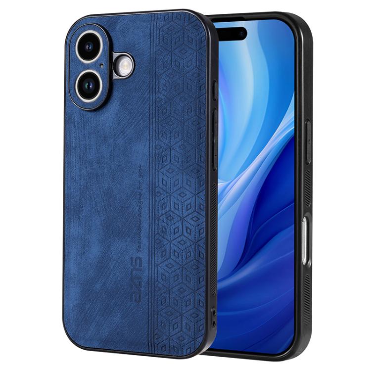 AZNS 3D Embossed Skin Feel Phone Case, For iPhone 16e / 17e, For iPhone 17 Pro Max, For iPhone 17 Pro, For iPhone 17