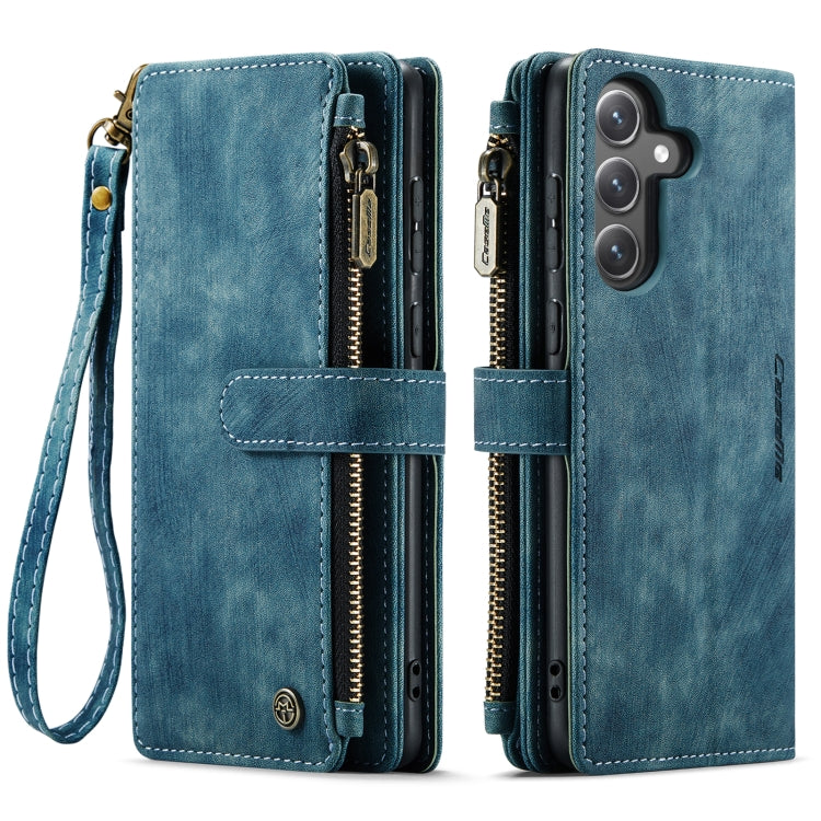 CaseMe C30 Card Slots Zipper Wallet Leather Phone Case, For Samsung Galaxy S24 5G, For Samsung Galaxy S23 FE, For Samsung Galaxy A24 4G, For Samsung Galaxy A23