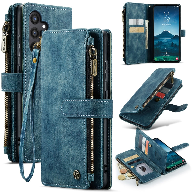 CaseMe C30 Card Slots Zipper Wallet Leather Phone Case, For Samsung Galaxy S24 5G, For Samsung Galaxy S23 FE, For Samsung Galaxy A24 4G, For Samsung Galaxy A23