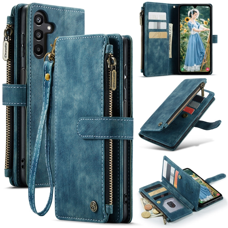 CaseMe C30 Card Slots Zipper Wallet Leather Phone Case, For Samsung Galaxy A25 4G, For Samsung Galaxy A15, For Samsung Galaxy A55 5G, For Samsung Galaxy A35 5G, For Samsung Galaxy S24 Ultra 5G, For Samsung Galaxy S24+ 5G