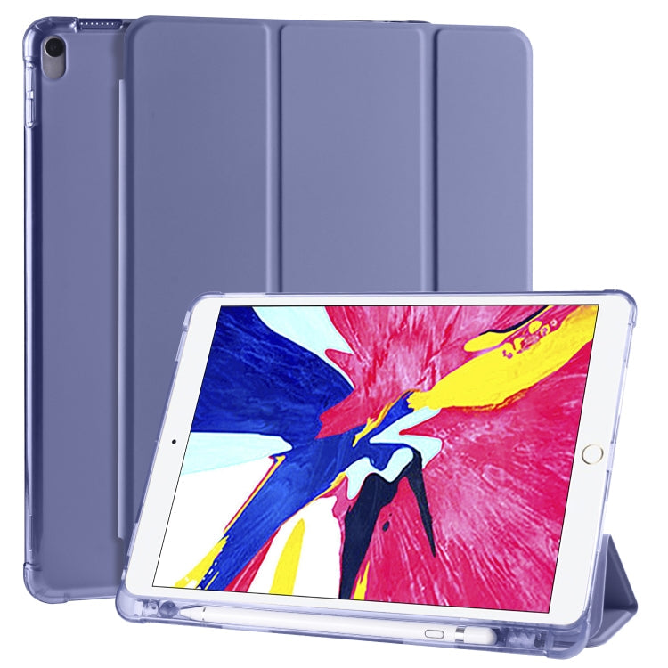 3-folding Horizontal Flip PU Leather + Shockproof TPU Case with Holder & Pen Slot, For iPad Pro 11 (2020) / iPad Pro 11(2018), For iPad Air 13 2025 / 2024 / iPad Pro 12.9 (2020) / iPad Pro 12.9(2018), For iPad 10.2 2021 / 2020 / 2019                   ...
