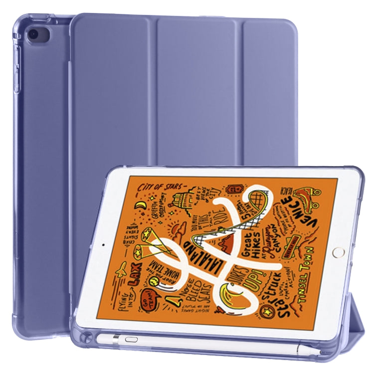 3-folding Horizontal Flip PU Leather + Shockproof TPU Case with Holder & Pen Slot, For iPad Air / Air 2 / 9.7 (2017) & (2018), For iPad Mini 5 / Mini 4