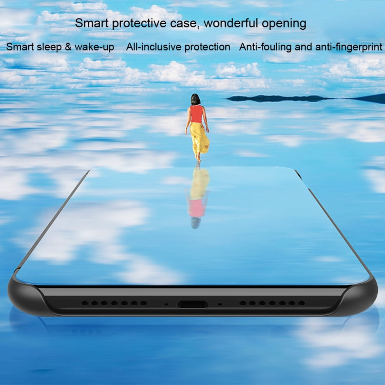 Plated Mirror Horizontal Flip Leather Case with Holder, For iPhone 12 Pro Max, For iPhone 12 / 12 Pro, For iPhone 12 / 12 Pro 6.1 inch