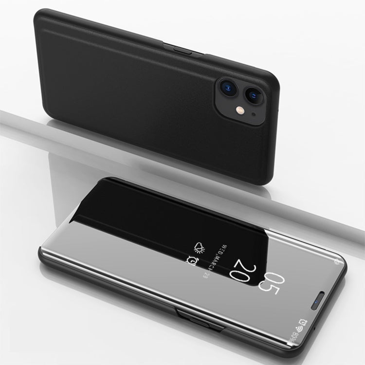Plated Mirror Horizontal Flip Leather Case with Holder, For iPhone 12 Pro Max, For iPhone 12 / 12 Pro, For iPhone 12 / 12 Pro 6.1 inch
