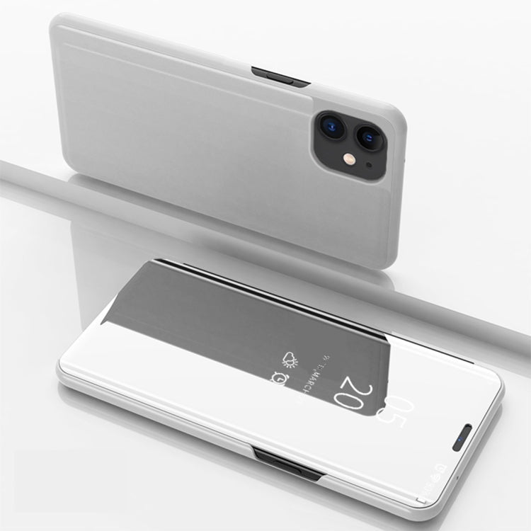 Plated Mirror Horizontal Flip Leather Case with Holder, For iPhone 12 Pro Max, For iPhone 12 / 12 Pro, For iPhone 12 / 12 Pro 6.1 inch