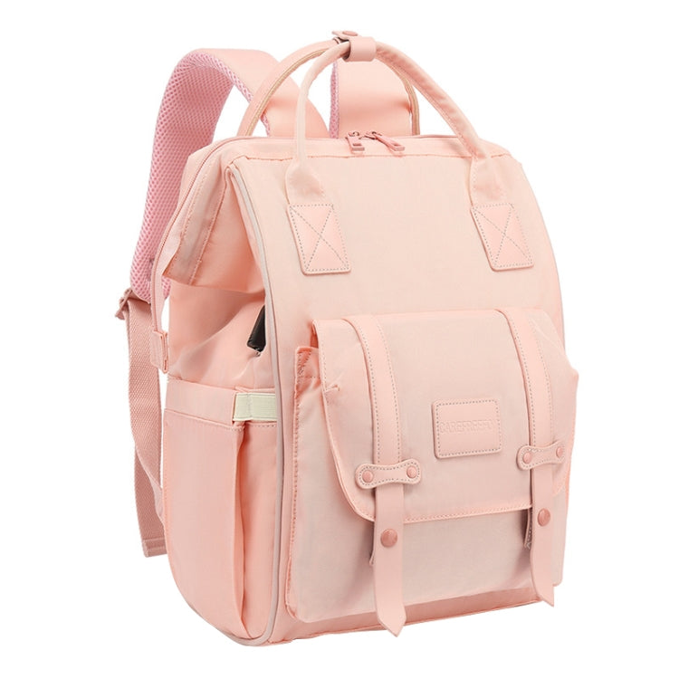 Multifunctional Mommy Bag Large Capacity Outgoing Baby Care Backpack, Grey, Blue, Black, Pink, Cartoon Bear