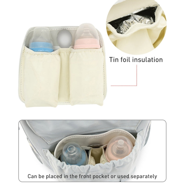 Multifunctional Mommy Bag Large Capacity Outgoing Baby Care Backpack, Grey, Blue, Black, Pink, Cartoon Bear