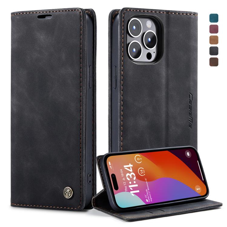 CaseMe 013 Multifunctional Horizontal Flip Leather Phone Case, For iPhone 15 Pro Max, For iPhone 15 Pro, For iPhone 15 Plus, For iPhone 15
