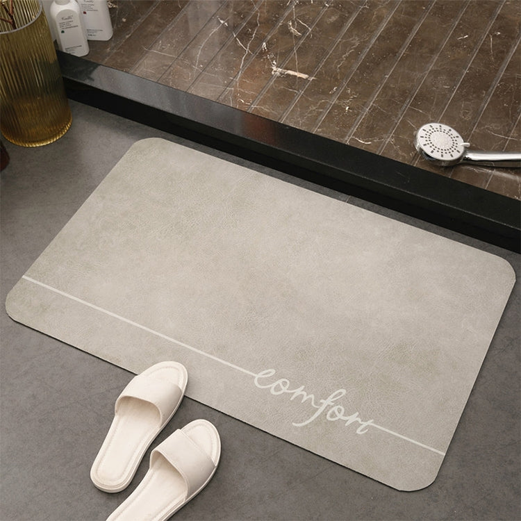 40x60cm Diatomaceous Earth Bathroom Anti-slip Mat