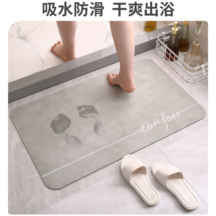 40x60cm Diatomaceous Earth Bathroom Anti-slip Mat