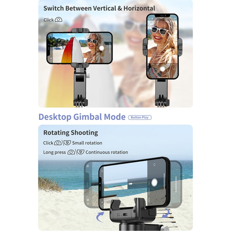 Q18 Desktop Intelligent Tracking Gimbal Stabilizer Multi-function Fill Light Selfie Stick, Q18